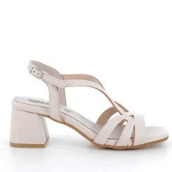 Woman Igi&Co Heeled Shoes-Cream Women'S Heeled Sandals