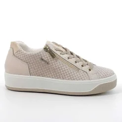 Woman Igi&Co Sneakers-Cream Women'S Leather Sneakers