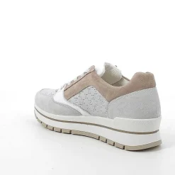 Woman Igi&Co Sneakers-Crystal-Silver Women'S Leather Sneakers