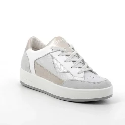 Woman Igi&Co Sneakers-Crystal-Silver Women'S Leather Sneakers