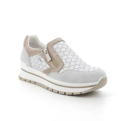 Woman Igi&Co Sneakers-Crystal-Silver Women'S Leather Sneakers