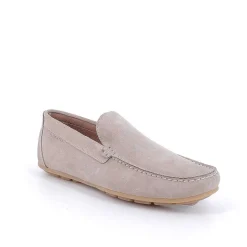 Man Igi&Co Moccasins And Flat Shoes-Dark Beige Men'S Leather Loafers
