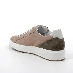 Man Igi&Co Sneakers-Dark Beige Men'S Leather Sneakers