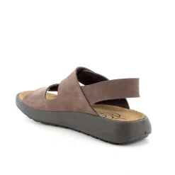 Man Igi&Co Eco-Sustainable Shoes-Dark Brown Men'S Leather Sandals