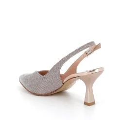 Woman Igi&Co Heeled Shoes-Decollete With Back Strap For Women Powder