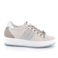 Woman Igi&Co Sneakers-Ecru Women'S Leather Sneakers