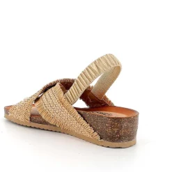 Woman Igi&Co Sandals And Flip Flops-Gold Women'S Leather Sandals