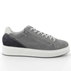 Man Igi&Co Sneakers-Gray Men'S Leather Sneakers