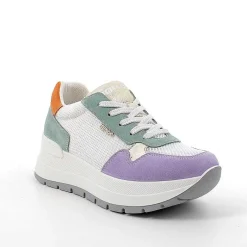 Woman Igi&Co Wedges-Iris-Salvia-White Women'S Wedge Sneakers