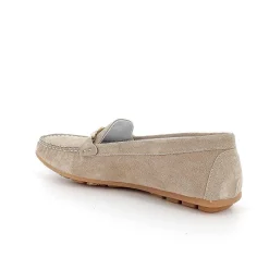 Woman Igi&Co Moccasins And Slip Ons-Ivory Women'S Leather Loafers