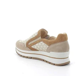 Woman Igi&Co Sneakers-Ivory-Platinum Women'S Leather Sneakers
