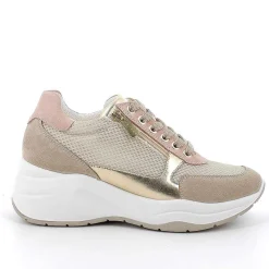 Woman Igi&Co Wedges-Ivory-Skin Women'S Wedge Sneakers