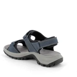 Woman Igi&Co Sandals And Flip Flops-Light Blue Women'S Leather Sandals