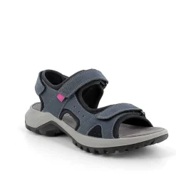 Woman Igi&Co Sandals And Flip Flops-Light Blue Women'S Leather Sandals