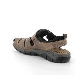 Man Igi&Co Sandals-Light Mud Men'S Leather Sandals