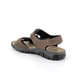 Man Igi&Co Sandals-Light Mud Men'S Leather Sandals