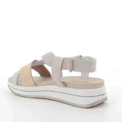 Woman Igi&Co Sandals And Flip Flops-Light Pink Women'S Leather Sandal