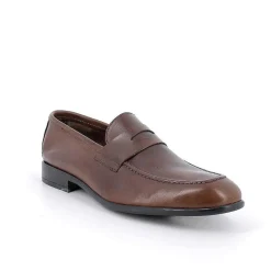 Man Igi&Co Moccasins And Flat Shoes-Mahogany Men'S Leather Loafers