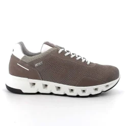 Man Igi&Co Sneakers-Men'S Gore-Tex Surround Leather Sneakers Pewter