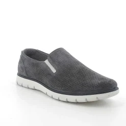Man Igi&Co Moccasins And Flat Shoes-Men'S Leather Slip On Jeans