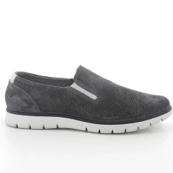 Man Igi&Co Moccasins And Flat Shoes-Men'S Leather Slip On Jeans