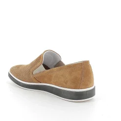 Man Igi&Co Moccasins And Flat Shoes-Men'S Leather Slip On Tan