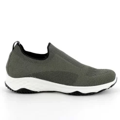 Man Igi&Co Moccasins And Flat Shoes-Military Green Men'S Slip On Sock