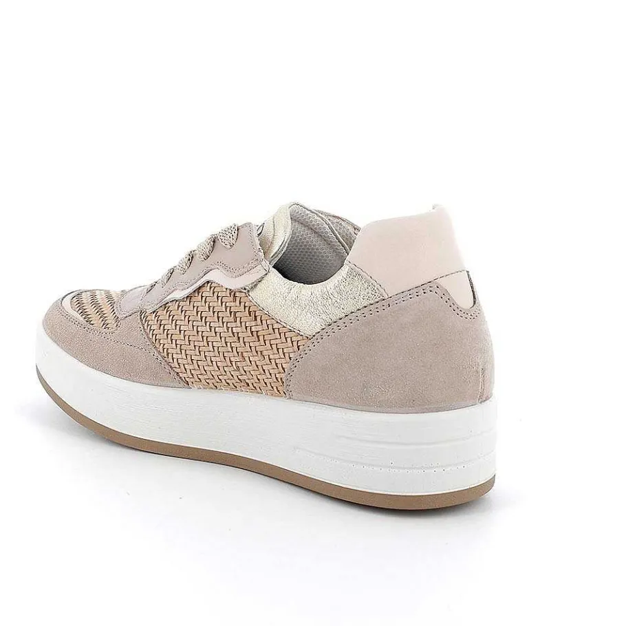 Woman Igi&Co Sneakers-Mink-Beige Women'S Sneakers