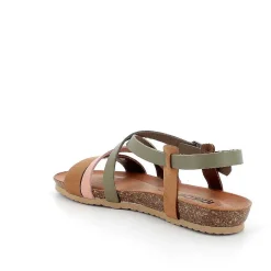 Woman Igi&Co Sandals And Flip Flops-Mud-Brandy Women'S Leather Sandals