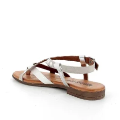 Woman Igi&Co Sandals And Flip Flops-Pearl Women'S Leather Flip Flop Sandals