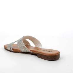 Woman Igi&Co Sandals And Flip Flops-Pearl Women'S Leather Sandals