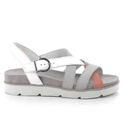 Woman Igi&Co Sandals And Flip Flops-Pearl-White Women'S Leather Sandals