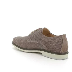 Man Igi&Co Lace Up-Pewter Men'S Leather Lace-Ups