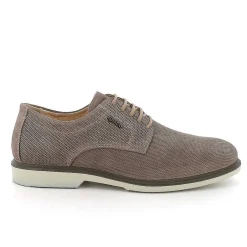 Man Igi&Co Lace Up-Pewter Men'S Leather Lace-Ups