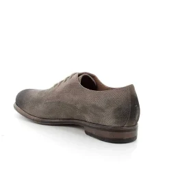 Man Igi&Co Lace Up-Pewter Men'S Leather Lace-Ups