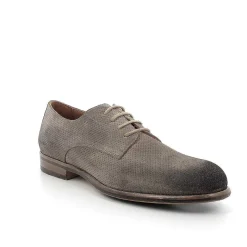 Man Igi&Co Lace Up-Pewter Men'S Leather Lace-Ups