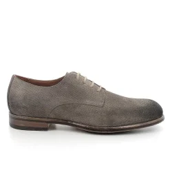 Man Igi&Co Lace Up-Pewter Men'S Leather Lace-Ups