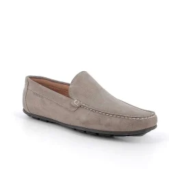 Man Igi&Co Moccasins And Flat Shoes-Pewter Men'S Leather Loafers