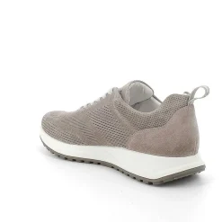 Man Igi&Co Sneakers-Pewter Men'S Leather Sneakers