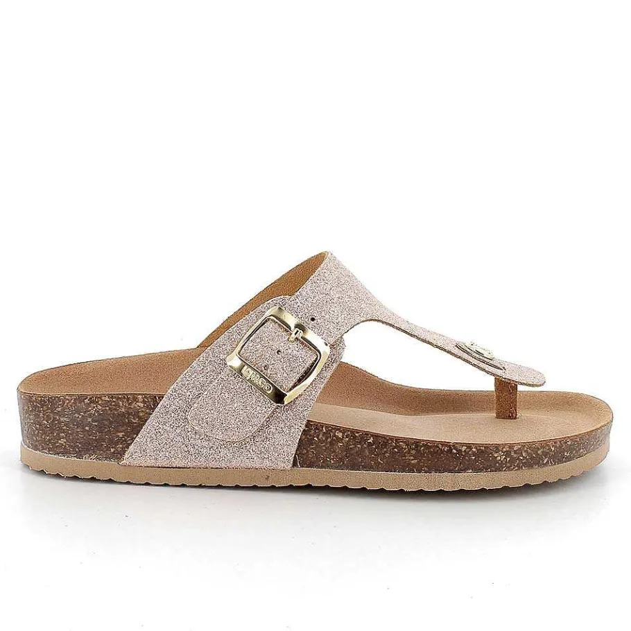 Woman Igi&Co Sandals And Flip Flops-Phard Women'S Leather Flip Flop Sandals