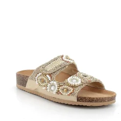 Woman Igi&Co Sandals And Flip Flops-Platinum Women'S Sandals