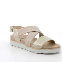 Woman Igi&Co Sandals And Flip Flops-Platinum Women'S Sandals