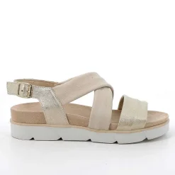 Woman Igi&Co Sandals And Flip Flops-Platinum Women'S Sandals