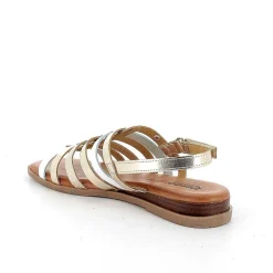 Woman Igi&Co Sandals And Flip Flops-Platinum-White Women'S Sandals
