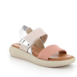Woman Igi&Co Sandals And Flip Flops-Powder-Cream Women'S Leather Sandals