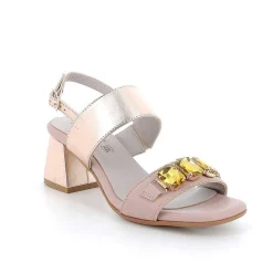 Woman Igi&Co Heeled Shoes-Powder-Pink Women'S Heeled Sandals