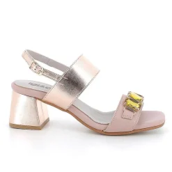 Woman Igi&Co Heeled Shoes-Powder-Pink Women'S Heeled Sandals