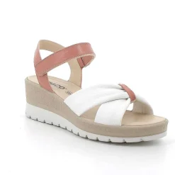 Woman Igi&Co Wedges-Powder-White Women'S Wedge Sandals
