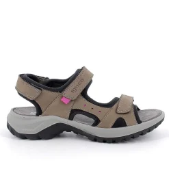 Woman Igi&Co Sandals And Flip Flops-Safari Women'S Leather Sandals