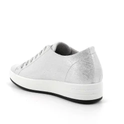 Woman Igi&Co Sneakers-Silver Women'S Leather Sneakers